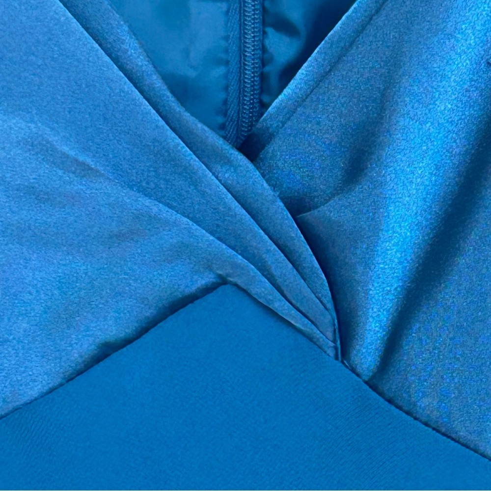 Evan Picone Teal Midi Dress - Picture 4 of 6